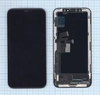 Дисплей (экран) в сборе с тачскрином для iPhone X черный с рамкой (OLED)