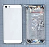 Задняя крышка аккумулятора для iPhone 5S серебристая