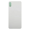 Задняя крышка аккумулятора для iPhone X (белая) класс AAA (Amperin)