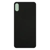 Задняя крышка аккумулятора для iPhone X (черная) класс AAA (Amperin)