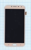 Дисплей (экран) в сборе с тачскрином для Samsung Galaxy J4 (2018) SM-J400F золотистый (TFT-совместимый с регулировкой яркости)