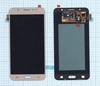 Дисплей (экран) в сборе с тачскрином для Samsung Galaxy J7 (2016) SM-J710F золотистый (OLED)