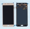 Дисплей (экран) в сборе с тачскрином для Samsung Galaxy J7 Duo (2018) SM-J720F золотистый (TFT-совместимый с регулировкой яркости)