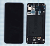 Дисплей (экран) в сборе с тачскрином для Samsung Galaxy A50 SM-A505FD, Galaxy A50s SM-A507FD черный с рамкой (Premium SC LCD)