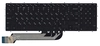 Клавиатура для ноутбука Dell Inspiron 15-5565 5567 5570 черная без рамки с подсветкой