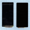 Дисплей (экран) в сборе с тачскрином для Sony Xperia Z2 (D6503/D6502) черный (Premium lcd)