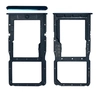 Держатель (лоток) SIM карты для Huawei P30 Lite MAR-LX1M, Nova 4E MAR-AL00 синий