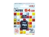 Карта памяти MicroSD T-Flash Mirex 64 Gb Class 10 UHS-1 + адаптер SD