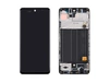 Дисплей (экран) в сборе с тачскрином для Samsung Galaxy A51 SM-A515F/DS черный с рамкой (Premium LCD)