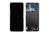 Дисплей (экран) в сборе с тачскрином для Samsung Galaxy A70 SM-A705FD черный с рамкой (Premium SC LCD)