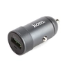 Автомобильная зарядка HOCO Z32 Speed Up 1xUSB, 3А, 18W, QC3.0, LED (серая)