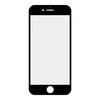Стекло + OCA в сборе с рамкой для iPhone 6 олеофобное покрытие (черное)