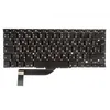 Клавиатура ZeepDeep для ноутбука Apple MacBook Pro Retina 15 A1398 Mid 2012 - Mid 2015 черная, большой Enter