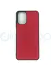 Чехол кейс Xiaomi Redmi Note 10 Leather (красный)