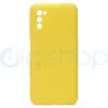 Чехол-накладка для Samsung Galaxy A03s (SM-A037) Full Silicone Case (желтый)