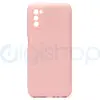 Чехол-накладка для Samsung Galaxy A03s (SM-A037) Full Silicone Case (розовый)