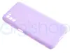 Чехол-накладка для Samsung Galaxy A03s (SM-A037) Full Silicone Case (сиреневый)