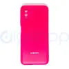 Чехол-накладка для Samsung Galaxy A03s (SM-A037) Full Silicone Case (ярко розовый)