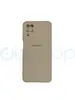Чехол-накладка для Samsung Galaxy A12 (SM-A125) Silicone case (розовый песок)