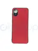 Чехол-накладка для Samsung Galaxy A03 Core (SM-A032) Leather (красный)