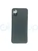 Чехол-накладка для Samsung Galaxy A03 Core (SM-A032) Leather (черный)