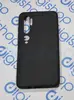 Чехол кейс для Xiaomi Mi Note 10/Mi Note 10 Pro силикон (черный)