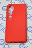 Чехол кейс для Xiaomi Mi Note 10/Mi Note 10 Pro/CC9 Pro силикон с перфорацией (красный)