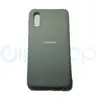 Чехол-кейс для Samsung Galaxy A02 (SM-A022G) силикон (серый)