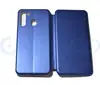 Чехол-книжка для Samsung Galaxy A21 (SM-A215F) Top Fashion (синий)