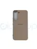 Чехол-накладка Samsung Galaxy S22 Plus (S906) Silicone case (розовый песок)