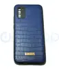 Чехол-накладка для Samsung Galaxy A02s (SM-A025) Sulada Reptile (синий)