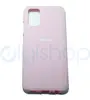 Чехол-накладка для Samsung Galaxy A02s (SM-A025) силикон (розовый)