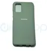 Чехол-накладка для Samsung Galaxy A02s (SM-A025) силикон (серый)