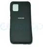 Чехол-накладка для Samsung Galaxy A02s (SM-A025) силикон (черный)