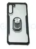 Чехол-накладка для Samsung Galaxy A21 (SM-A215F) ShockProof с держателем (черный)