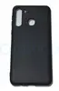 Чехол-накладка для Samsung Galaxy A21 (SM-A215F) силикон матовый (черный)