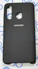 Чехол-накладка для Samsung Galaxy A60 (SM-A606) Soft Touch (черный)