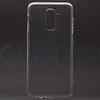 Чехол-накладка для Samsung Galaxy J8 2018 (SM-J810) Ultra Slim силикон Lux (прозрачный)