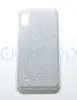 Чехол-накладка для Samsung Galaxy M10 (SM-M105F) Glamour (серебро)