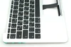 Топкейс с клавиатурой для Macbook Air 11" A1465 (11-inch, Mid 2013 - Mid 2014) RUS РСТ (Г-образный вертикальный Enter) с подсветкой