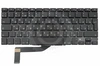 Клавиатура для MacBook Pro Retina 15" A1398 (Retina, 15-inch, Mid 2012 - Mid 2015) RUS РСТ (Г-образный вертикальный Enter)