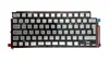 Подсветка клавиатуры для MacBook Air 13" A2681 (2022) UK (Г-образный вертикальный Enter)