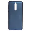 Чехол-накладка для Nokia 8 Пластик Синий