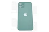 Задняя крышка iPhone 12 mini green (зеленая) с увеличенным вырезом под камеру склеенное