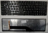 Клавиатура для ноутбука Asus K61I чёрная, с подсветкой