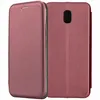 Чехол-книжка для Samsung Galaxy J5 (2017) J530 (темно-красный) Fashion Case