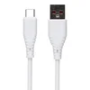 Кабель USB - Type-C SKYDOLPHIN S20T (повр. уп.)  100см 2,4A  (white)