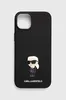 Чехол для iPhone 15 Plus/14 Plus 6,7 дюйма Karl Lagerfeld, черный