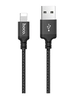 Дата-кабель USB универсальный Lightning Hoco X14 (2A, 200см) (черный)