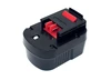 Аккумулятор для Black & Decker (p / n: A12, A12E, A12EX, A12-XJ, FS120B, FSB12, A1712) 3.3Ah 12V Ni-Mh